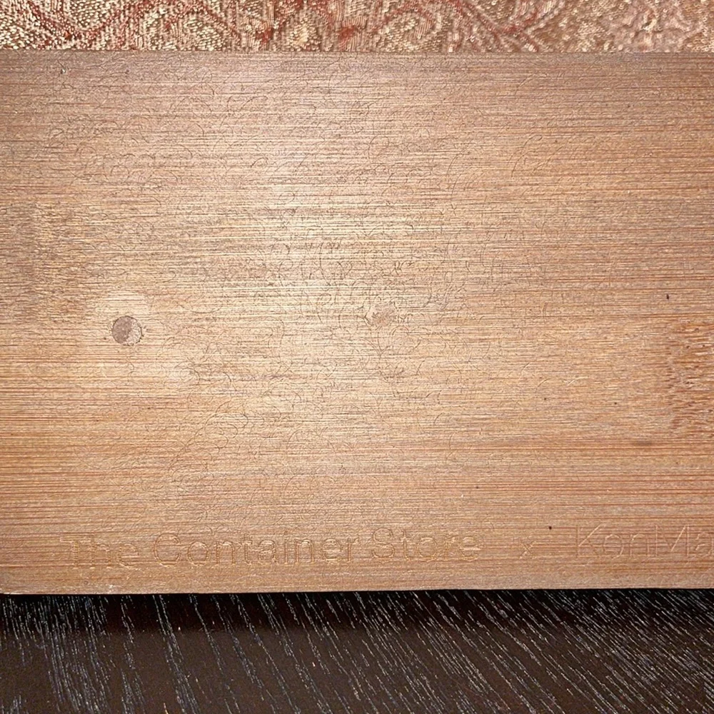 The Container Store. Drawer Dividers Elegant Brown Panels. Set of 2